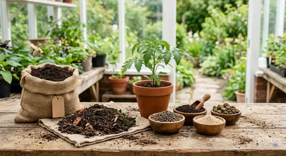Natuurlijke meststoffen en potgrond